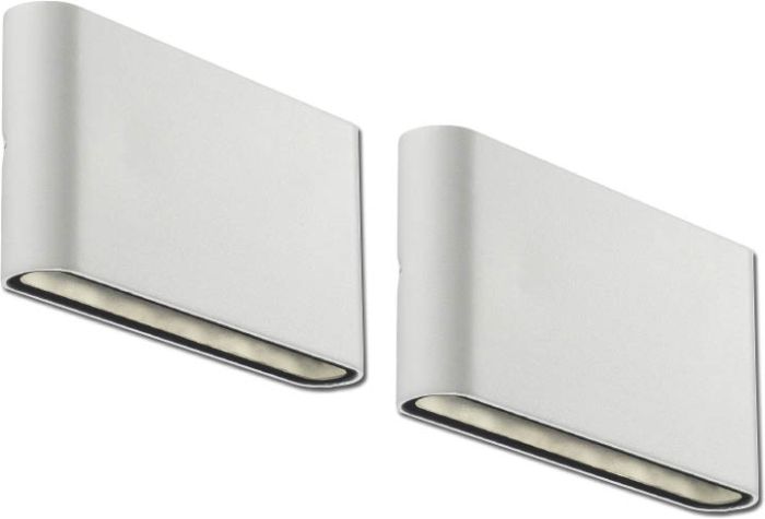 2 LED-välisvalgustit Nordlux Kinver valge