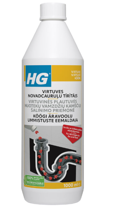 2 HG ummistuse eemaldajat 1 l