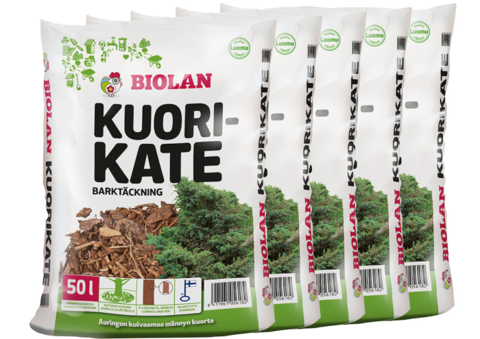 5 kotti Biolani Puukooremultši 50 l
