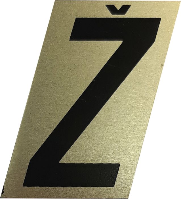Täht kuldne/must 35 Ž mm
