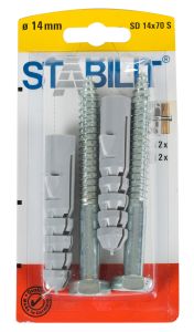 Tüübel kruviga Stabilit 14 x 70 mm