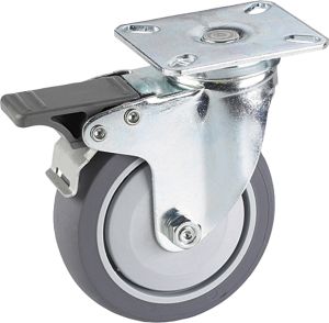 Mööbliratas Stabilit Ø 75 mm piduriga