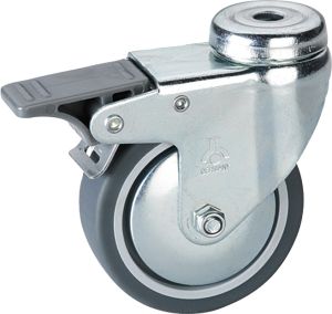 Mööbliratas Stabilit Ø 75 mm piduriga