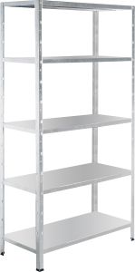 Metallriiul Regalux 188 x 100 x 45 cm, tsingitud