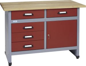 Töölaud Küpper 120 cm 4 sahtliga