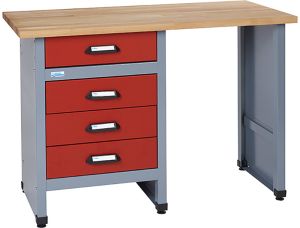 Töölaud Küpper 120 cm sahtlitega