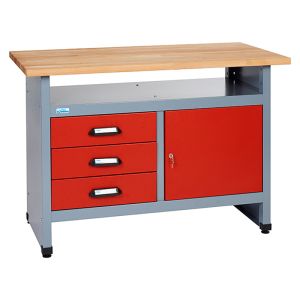 Töölaud Küpper 120 cm 3 sahtliga