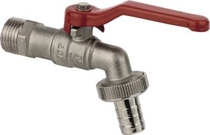 Kuulkraan 1/2&quot; x 13 mm kroomitud