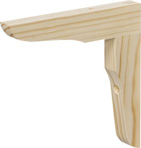 Riiulikandur Tomas mänd 150 x 20 x 150 mm