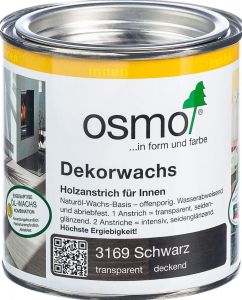 Tooniv õlivaha kattev Osmo 3169 must