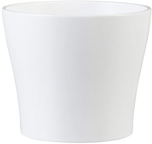 Ümbrispott Panna Ø 19 cm, valge