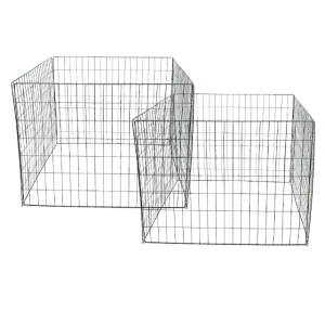 2 Lehekompostrit 90 x 90 x 70 cm