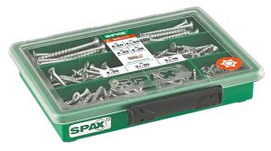 Kruvikomplekt Spax 245-osaline