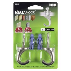 Kinnituskonks Cobra VersaHook 3554 2 tk