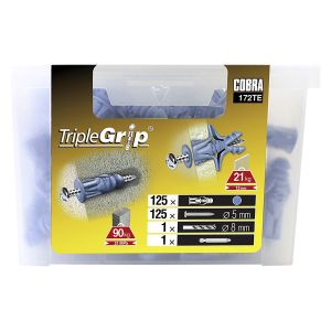 S-tüüblite komplekt Cobra 172TE 125 tk