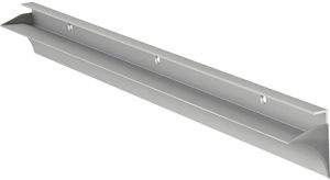 Riiulikandur Wood hõbedane 600 x 47 x 40 mm