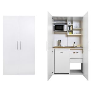 Miniköök Respekta SKWWMIC 1,04 m valge