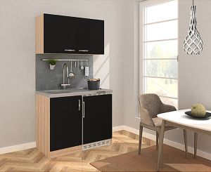 Miniköök Respekta Levin 100 cm must