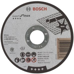Lõikeketas Bosch Inox 115 x 1,6 mm