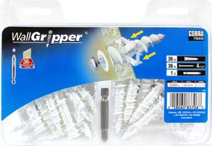 Tüübel Cobra WallGripper 4 mm 36 tk
