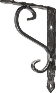 Riiulikandur Ornamental must 150 x 115 x 19 mm