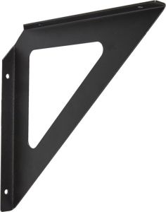 Riiulikandur Tri must 190 x 190 x 18 mm