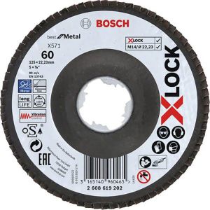 Lihvketas Bosch X-Lock 125 mm K60