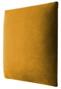 Polsterdatud seinapaneel Fllow Velvet 41 Ocker 30 x 30 cm
