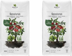 2 kotti Kekkilä Kasvuturvast 300 l