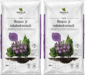 2 kotti Kekkilä Okaspuu- ja Rododenronimulda 40 l