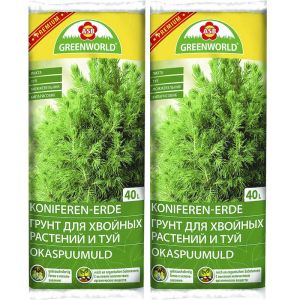 2 kotti Greenworldi Okaspuumulda 40 l