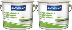2 seinavärvi Swingcolor 7 PM1 valge 2,7 l