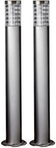 2 postvalgusti Airam Park Bollard RST Ø 10 x 92 cm