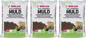 3 kotti Biolan külvi- ja pikeerimismulda 24 l