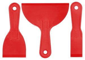 Plastikust pahtlilabidate komplekt Alpha Tools 3-osaline