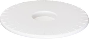 Lillepoti alus Ultraflat 30 cm, valge