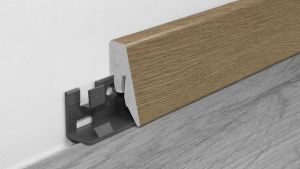 Põrandaliist Logoclic K40 C tamm Apolo MDF 19 x 40 x 2600 mm