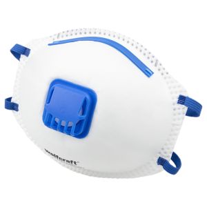 Respiraator FFP2 ventiiliga Wolfcraft 15 tk
