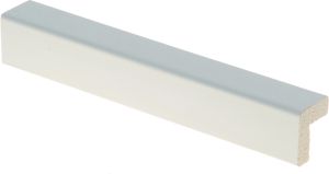 Välisnurgaliist mänd valge 22 x 25/13 x 2700 mm