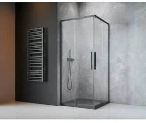 Dušinurk Camargue Tampere 195 cm läbipaistev