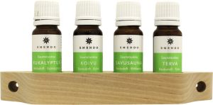 Saunaaroomid Emendo puidust alusel 4 x 10 ml