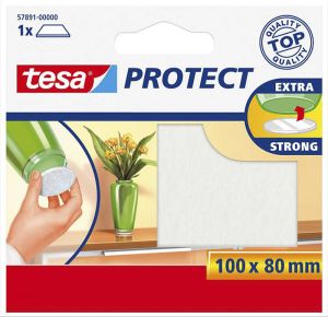 Vildist pehmendus tesa® Protect 100 mm x 80 mm, valge