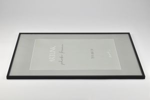 Pildiraam Leila 61 x 91,5 cm, must/valge/puit Must 70 x 100 cm