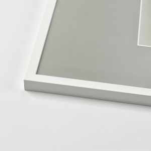 Pildiraam Leila 61 x 91,5 cm, must/valge/puit Valge 70 x 100 cm