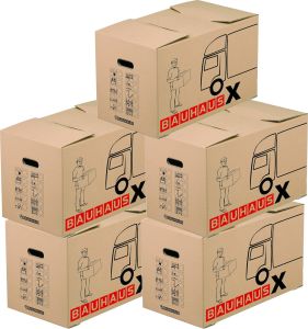 5 pappkasti BAUHAUS X
