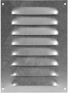 Ventilatsioonirest Europlast tsingitud 190 x 140 mm