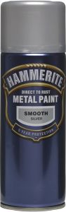 Metallivärv Hammerite Smooth hõbedane 400 ml