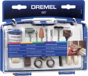 52-osaline universaalne komplekt Dremel 687