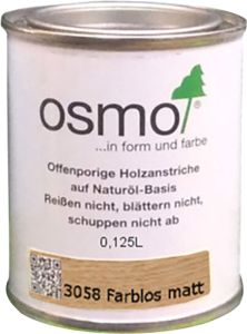 Õlivaha Osmo TopOil 3058 värvitu matt 0,125 l