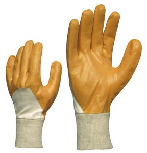 Nitriilkattega töökindad 608